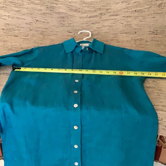 FINLEY 100% linen shirt dress. NWT - Picture 11 of 16